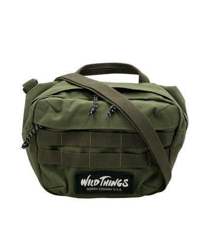 美品 WILDTHINGS ショルダーバッグ 斜め掛け メンズ ワイルドシングス