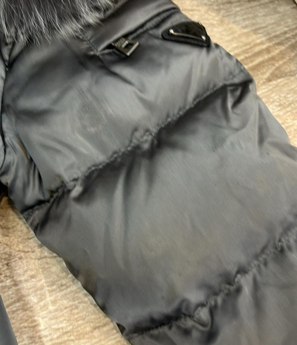 PRADA ダウンジャケット ファー 28D061 レディース SIZE 38 (M) プラダ