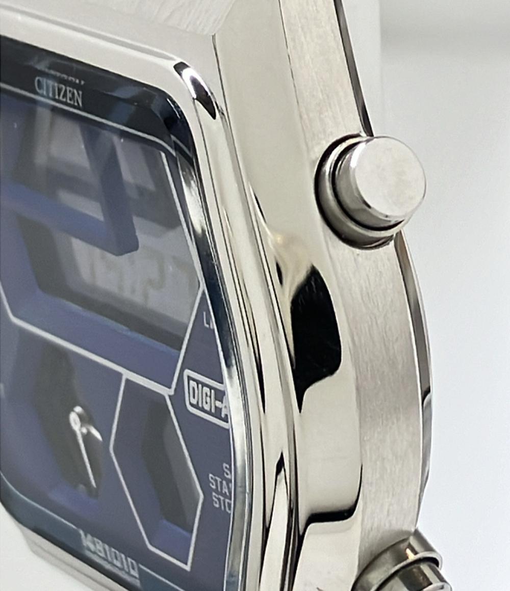CITIZEN 腕時計 インディペンデント クオーツ ブルー シチズン CITIZEN