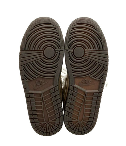 美品 AIR JORDAN NIKE ローカットスニーカー メタリック ジンク WMNS AIR JORDAN 1 LOW SE HQ3529-099 メンズ SIZE 28.0 (XL) エアジョーダン ナイキ