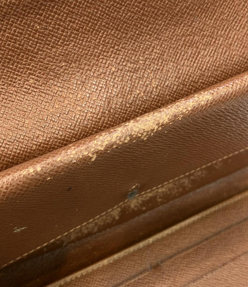 ルイ・ヴィトン 長財布 ポルトトレゾール インターナショナル モノグラム M61215 レディース LOUIS VUITTON