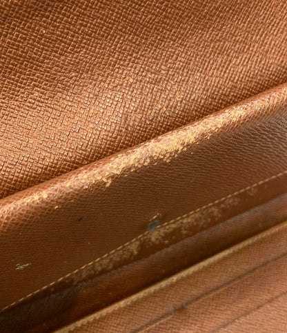 ルイ・ヴィトン 長財布 ポルトトレゾール インターナショナル モノグラム M61215 レディース LOUIS VUITTON