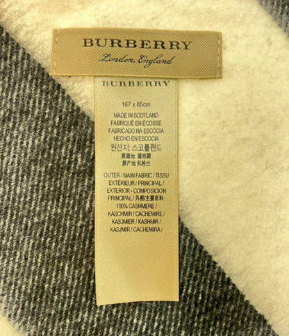 BURBERRY LONDON ストール マフラー カシミア100% レディース バーバリーロンドン