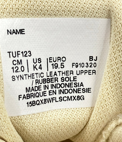 美品 asics ミドルカットスニーカー ファーストシューズ ファブレ FIRST SL 3 TUF123 ベビー SIZE 12.0 アシックス