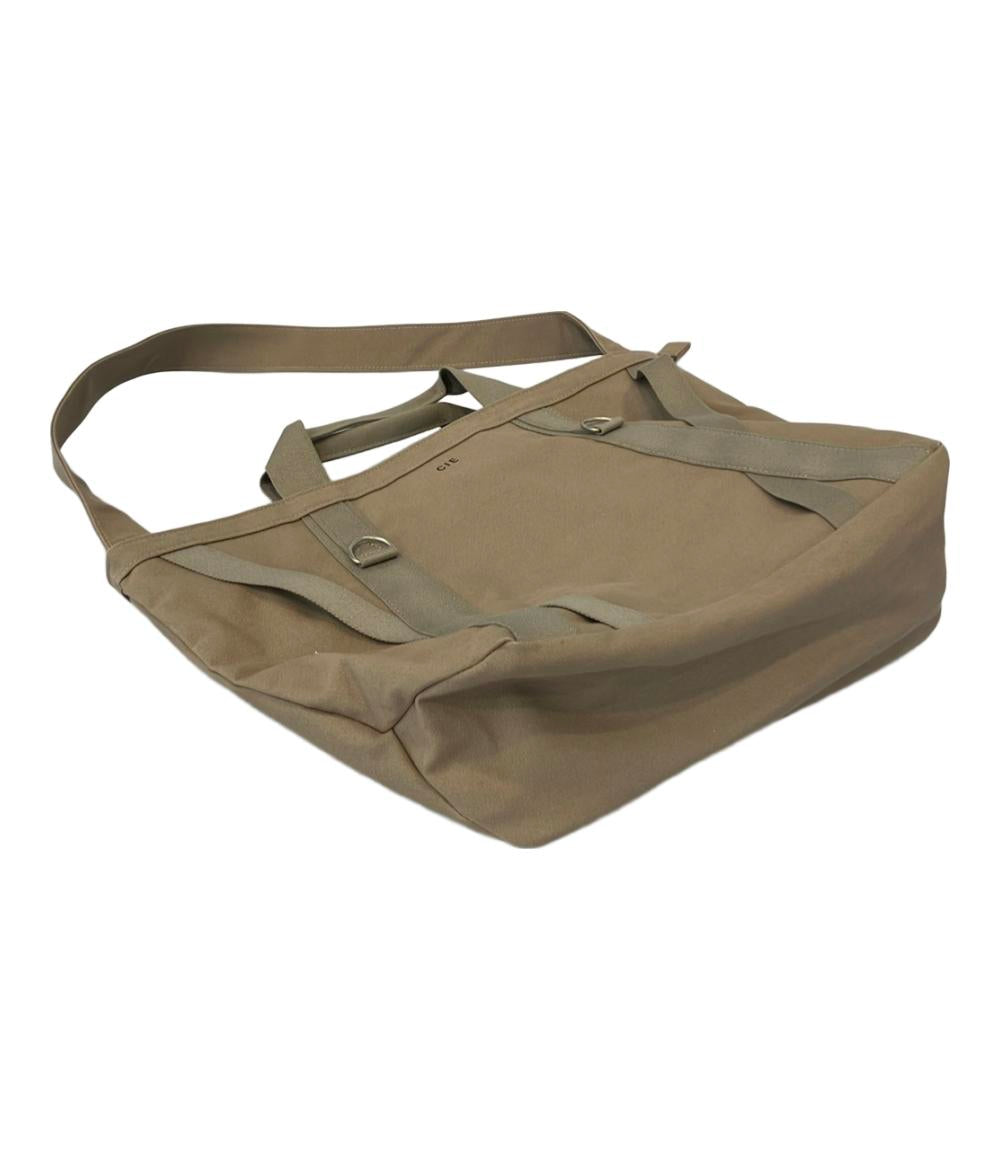 美品 シー 2way トートバッグ ショルダーバッグ 肩掛け DUCK CANVAS TOTE メンズ CIE