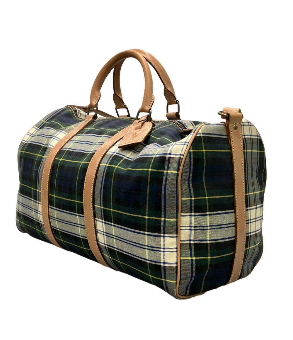 RALPH LAUREN ボストンバッグ ショルダーバッグ 2WAY 斜め掛け ユニ