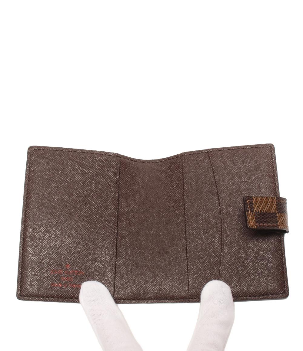 美品 LOUIS VUITTON 手帳カバー アジェンダミニ ダミエ R21044 レディース メンズ ルイ・ヴィトン