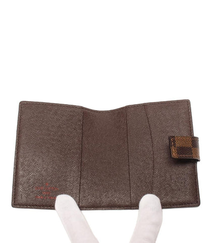 美品 LOUIS VUITTON 手帳カバー アジェンダミニ ダミエ R21044 レディース メンズ ルイ・ヴィトン