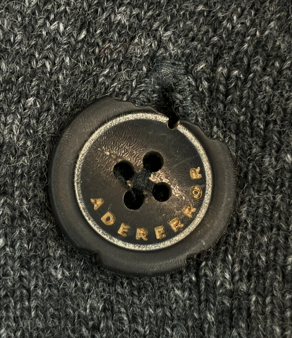 美品 ADER error 長袖 カーディガン メンズ SIZE M アーダーエラー