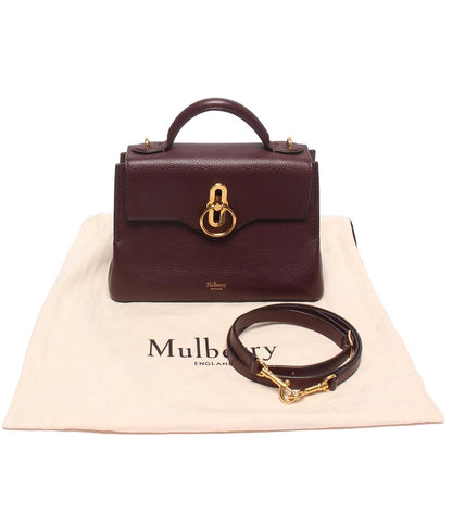 美品 MULBERRY 2wayハンドバッグ ショルダーバッグ 斜め掛け ミニシートン レディース マルベリー
