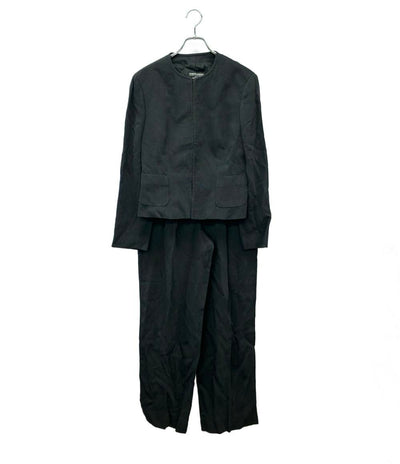 GIORGIO ARMANI セットアップ パンツスーツ ノーカラー 662610 レディース SIZE 38 (S) ジョルジオアルマーニ