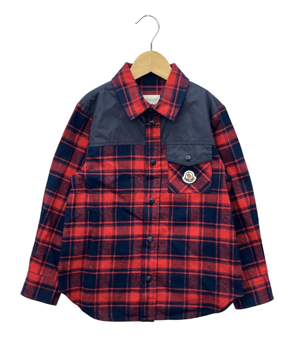 MONCLER チェックシャツ C-QIND-23-14684 キッズ SIZE 6A (120) モンクレール