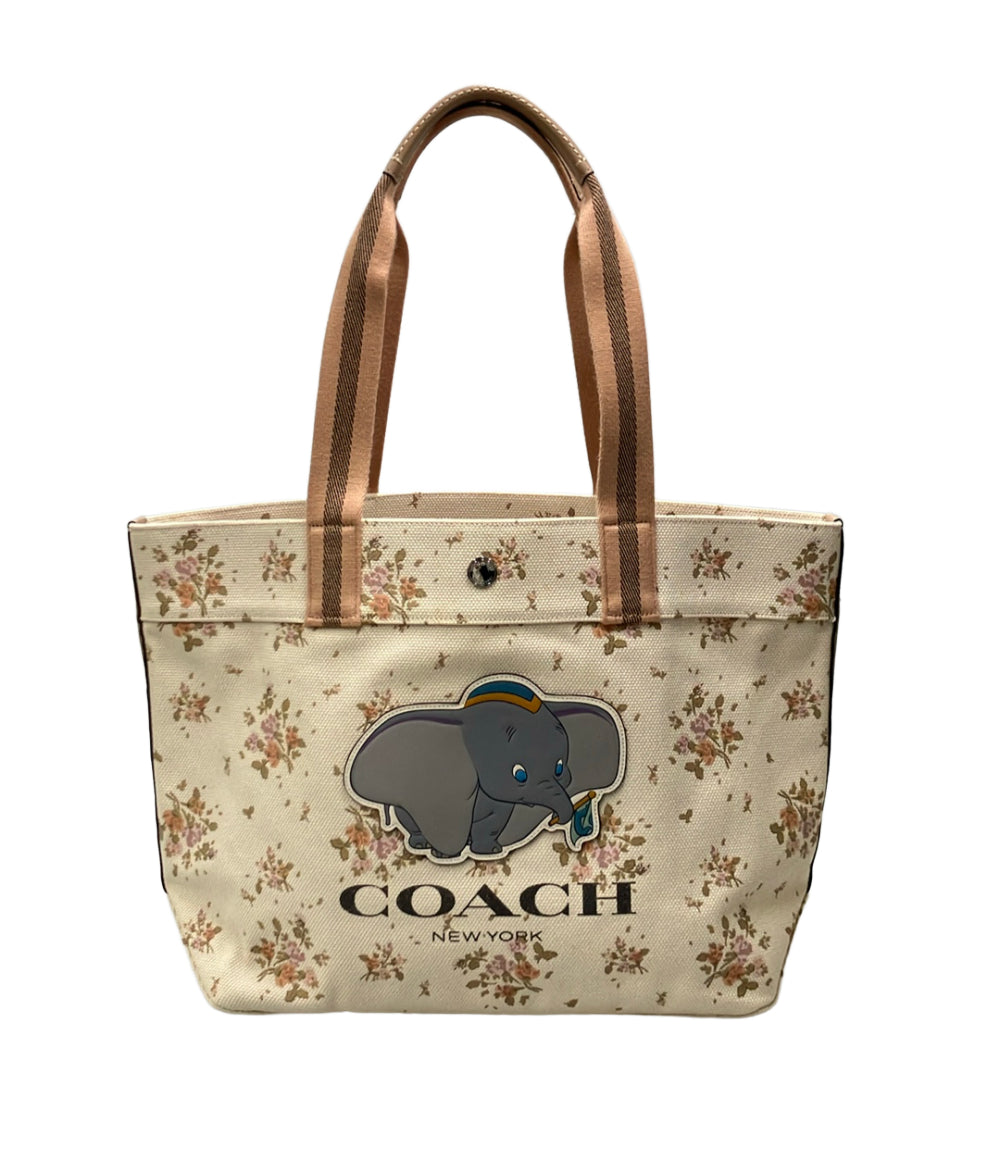 COACH Disney トートバッグ ダンボ キャンバス 91119 レディース コーチ ディズニー