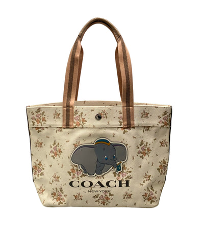 COACH Disney トートバッグ ダンボ キャンバス 91119 レディース コーチ ディズニー