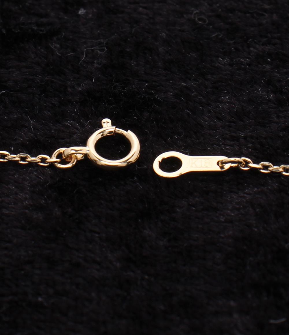 美品 プエルタデルソル ネックレス K18 レディース PUERTA DEL SOL