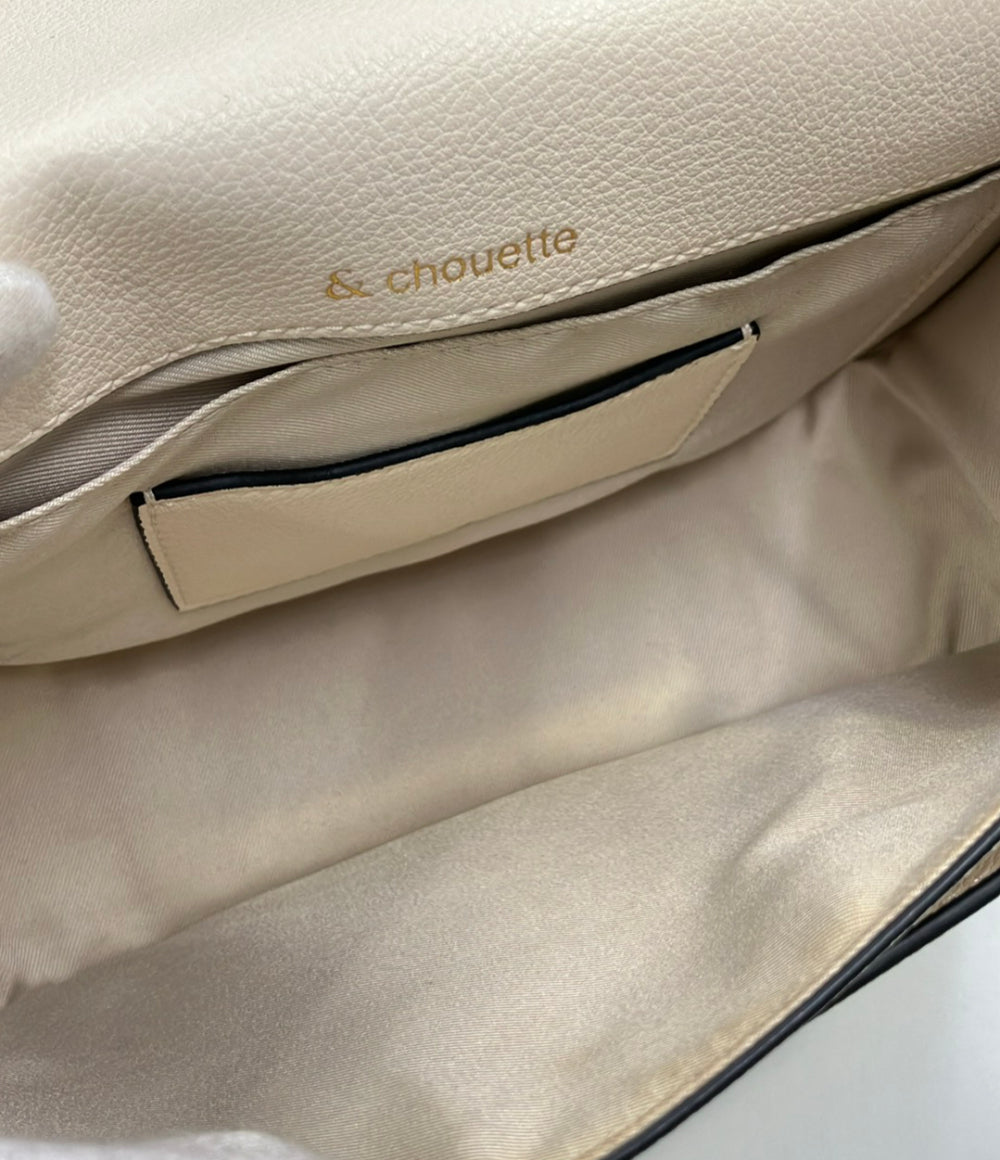 美品 & chouette ショルダーバッグ 斜め掛け レディース アンドシュエット