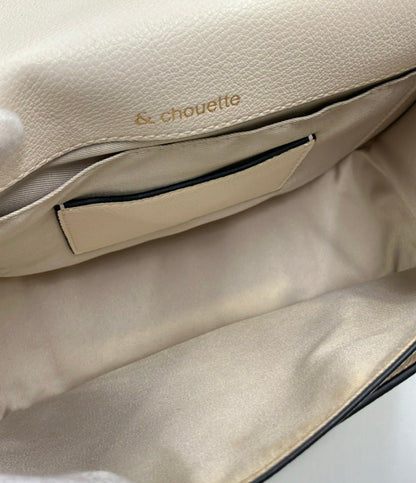 美品 & chouette ショルダーバッグ 斜め掛け レディース アンドシュエット