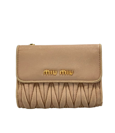 MIUMIU 二つ折り財布 レディース ミュウミュウ