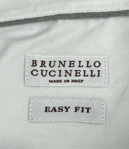 Brunello Cucinelli オープンカラーシャツ メンズ SIZE M ブルネロクチネリ