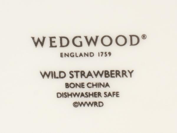 美品 ウエッジウッド ペタルトレイ 皿 24cm ワイルドストロベリー WEDGWOOD