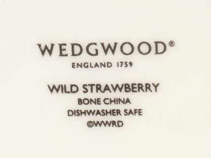 美品 ウエッジウッド ペタルトレイ 皿 24cm ワイルドストロベリー WEDGWOOD