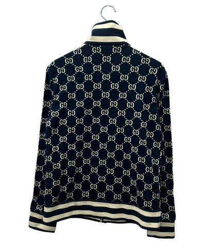 GUCCI トラックジャケット GGジャカード GG総柄 18AW GG Jacquard Cotton Jacket 496919 X9V05 メンズ SIZE L グッチ