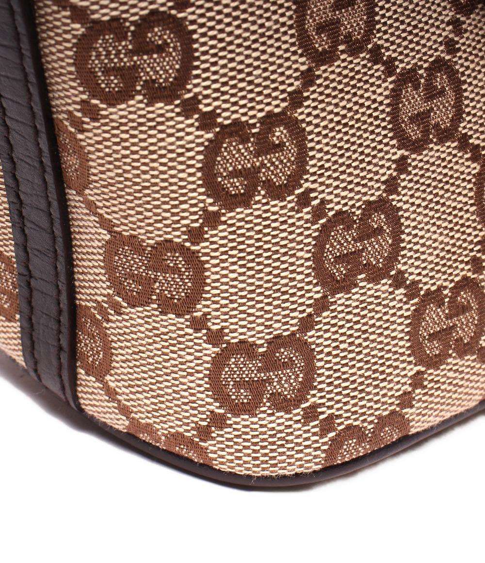美品 GUCCI ポーチ アクセサリーポーチ GGキャンバス 07198 2123 レディース グッチ