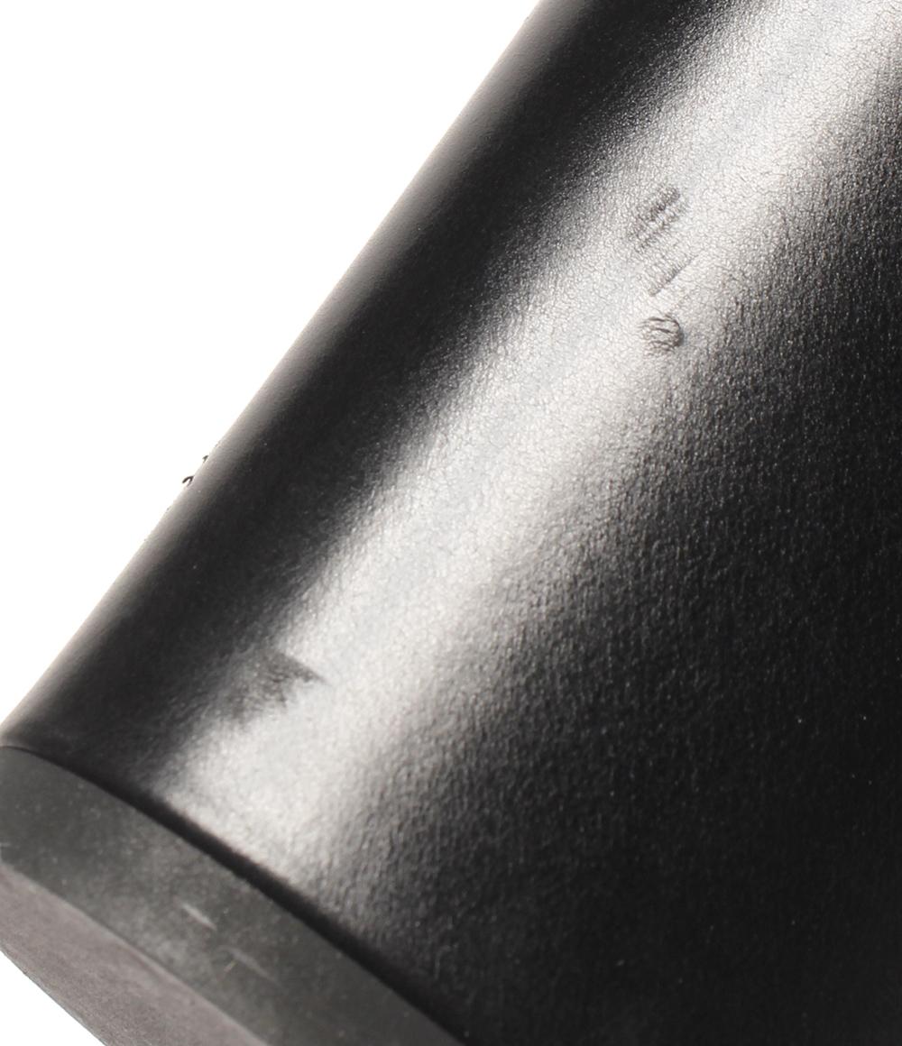 HERMES ショートブーツ エクスリブリス サイドジップ レザー レディース SIZE 36 1/2 (23.5cm) エルメス