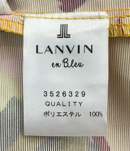 美品 ランバンオンブルー C'est le Printempsワンピース レディース SIZE 36 (S) LANVIN en Bleu
