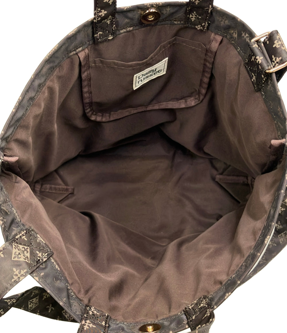 美品 Dailyrusset トートバッグ ショルダーバッグ レディース デイリーラシット