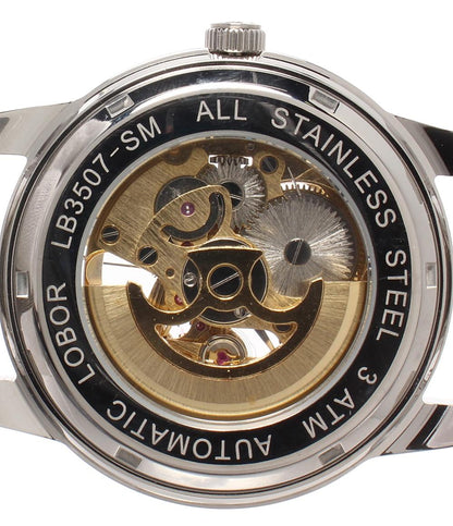 LOBOR 腕時計 自動巻き LB3507-SM メンズ ロバー