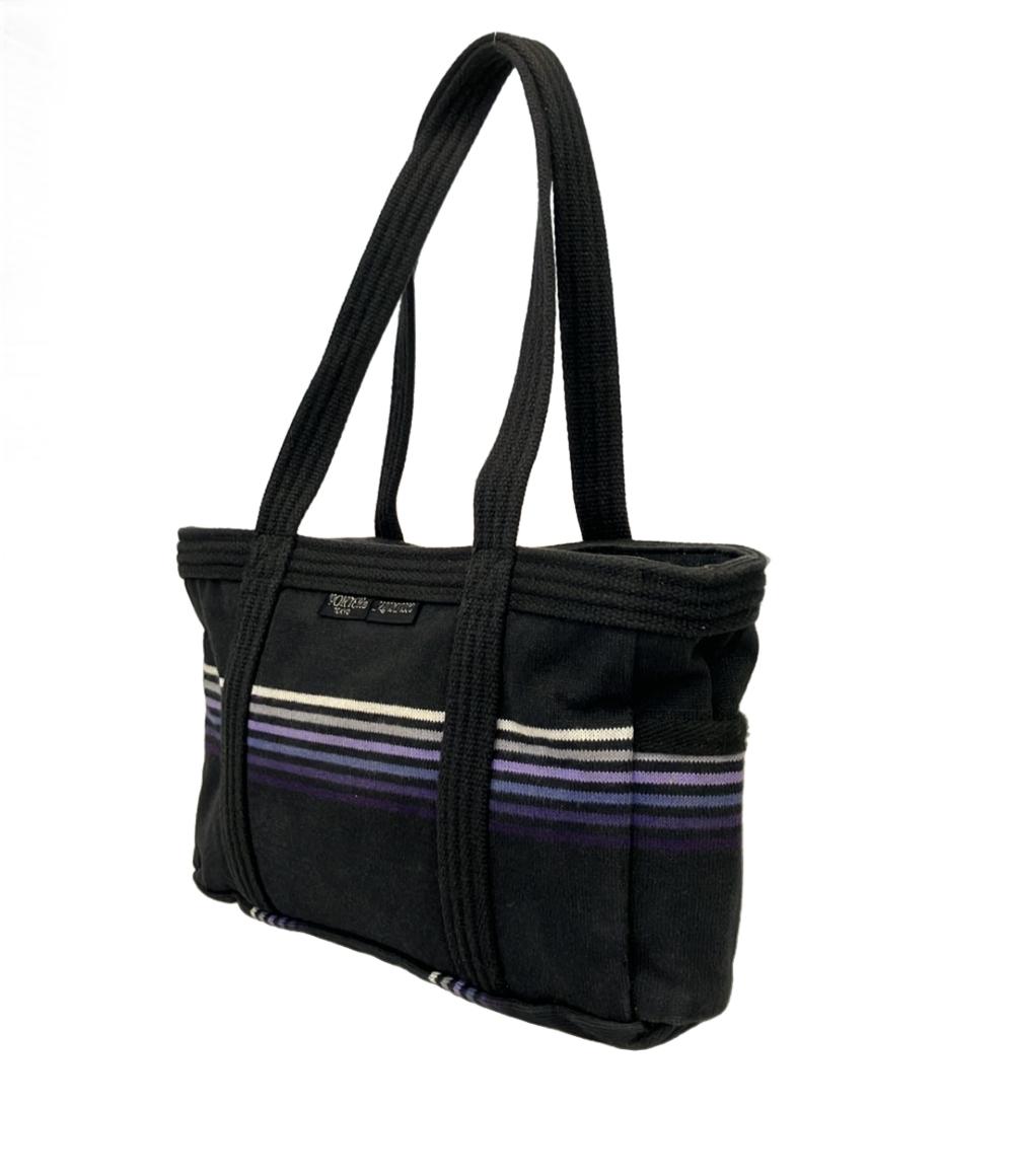 PORTER Neighborhood ハンドバッグ ボーダー柄 メンズ ポーター ネイバーフッド