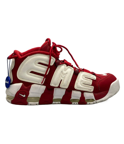 NIKE ミドルカットスニーカー × Supreme エア モア アップテンポ 902290-600 メンズ SIZE 27.5 ナイキ