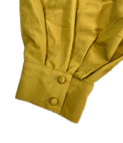 美品 半袖ワンピース パフスリーブワンピース レディース cygne