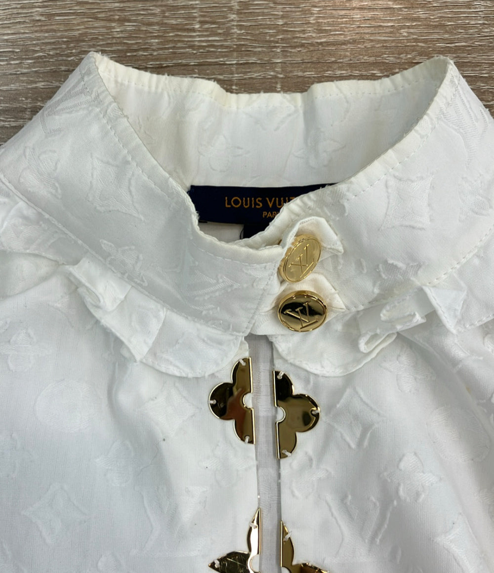 訳あり LOUIS VUITTON モノグラムプルオーバーブラウス レディース SIZE 36 (XS) ルイ・ヴィトン