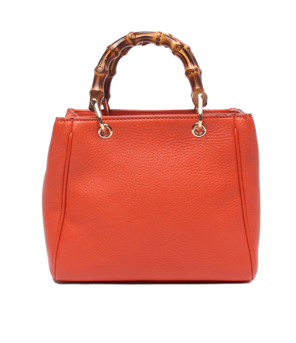 GUCCI 2wayショルダーバッグ ハンドバッグ 斜め掛け ミニショッパー バンブー 368823 001998 レディース グッチ