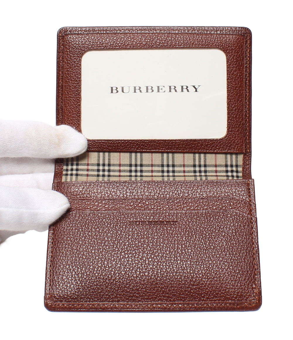 美品 BURBERRY パスケース カードケース メンズ レディース バーバリー