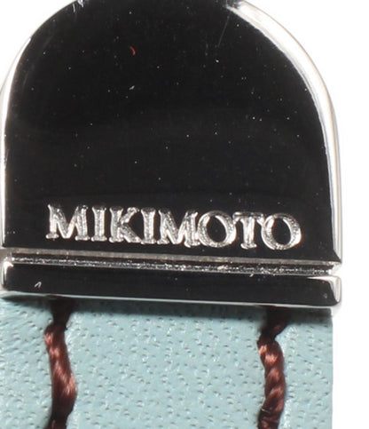 美品 MIKIMOTO International ストラップ パール付 アルファベットY レディース ミキモトインターナショナル