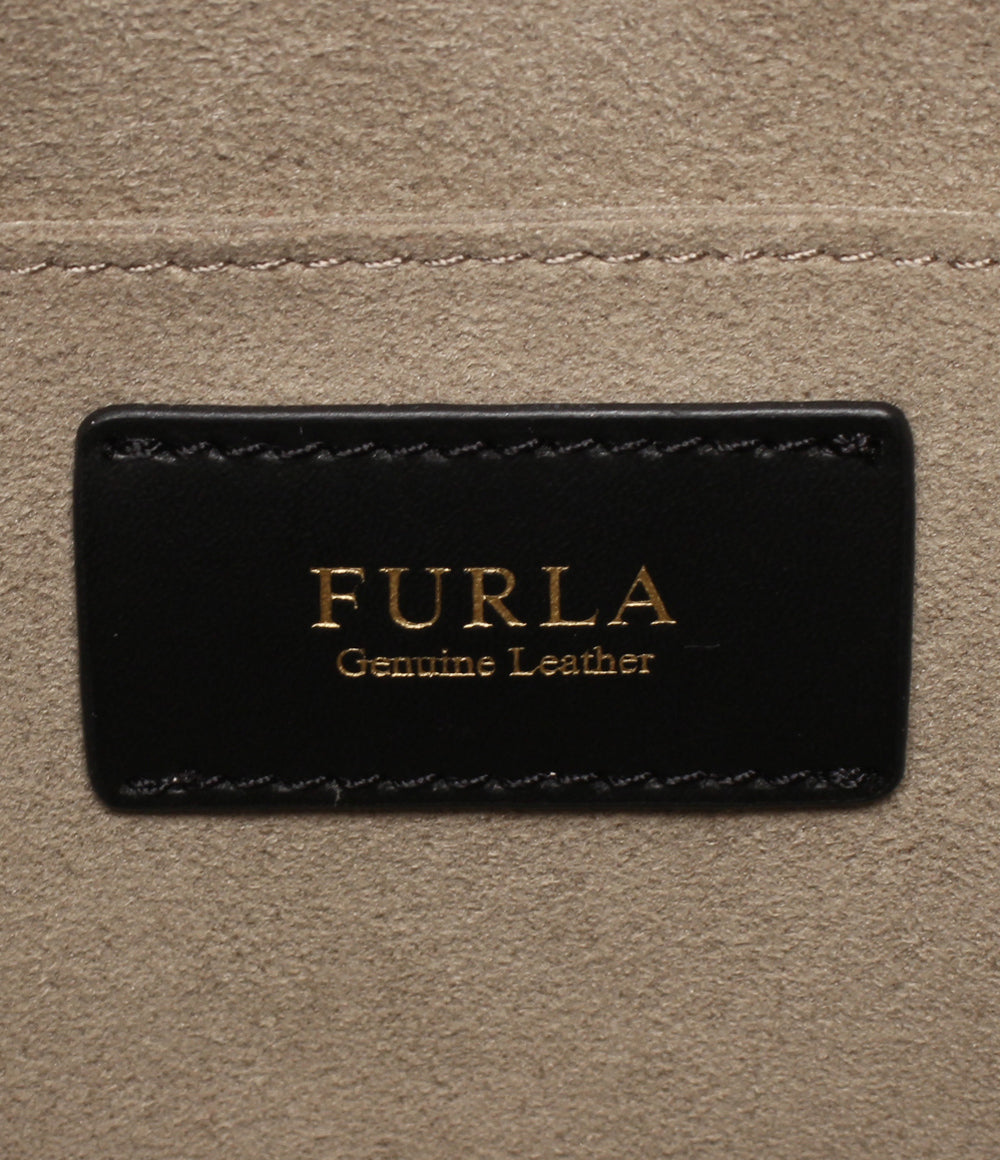 美品 FURLA 2WAYハンドバッグ ショルダーバッグ 斜め掛け 肩掛け レディース フルラ