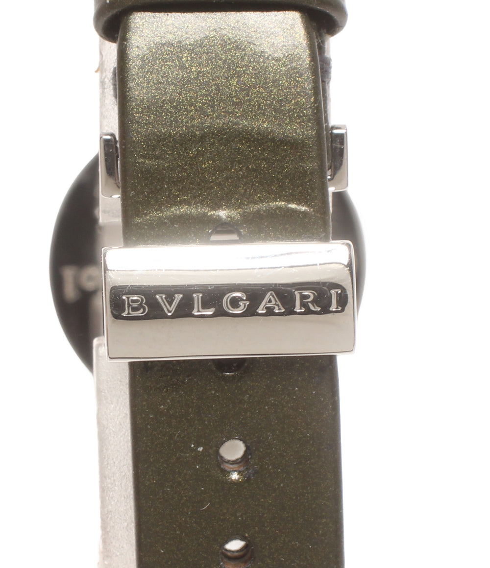BVLGARI 腕時計 B-zero1 ダイヤインデックス クオーツ ホワイト BZ22S レディース ブルガリ