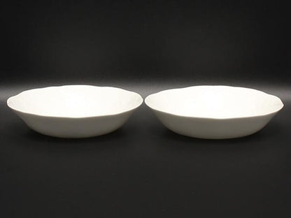 美品 WEDGWOOD サラダソーサー 皿 2点セット 18cm ストロベリー&バイン ウエッジウッド