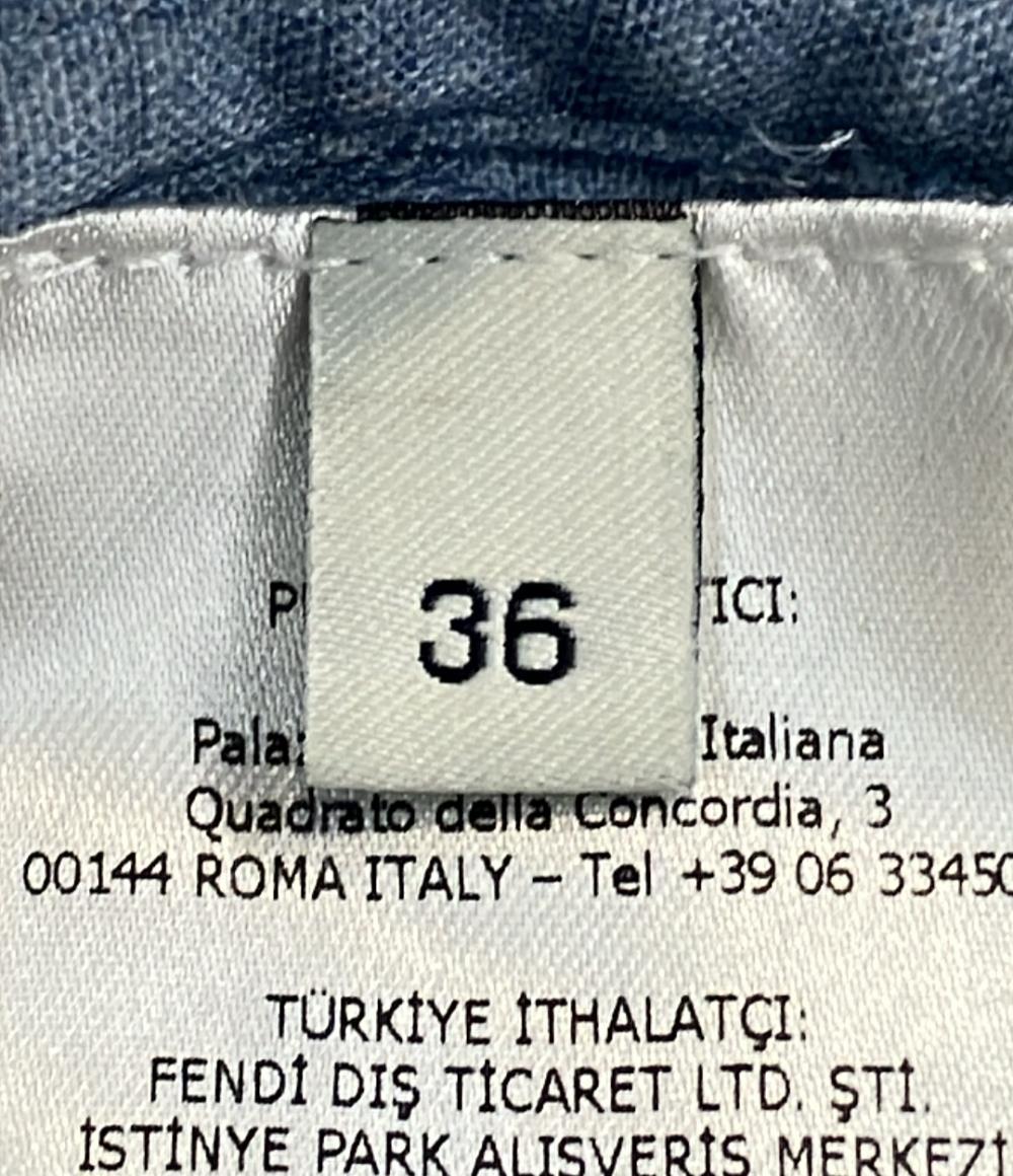 フェンディ 半袖シャツ デニム レディース SIZE 36 (XS) FENDI