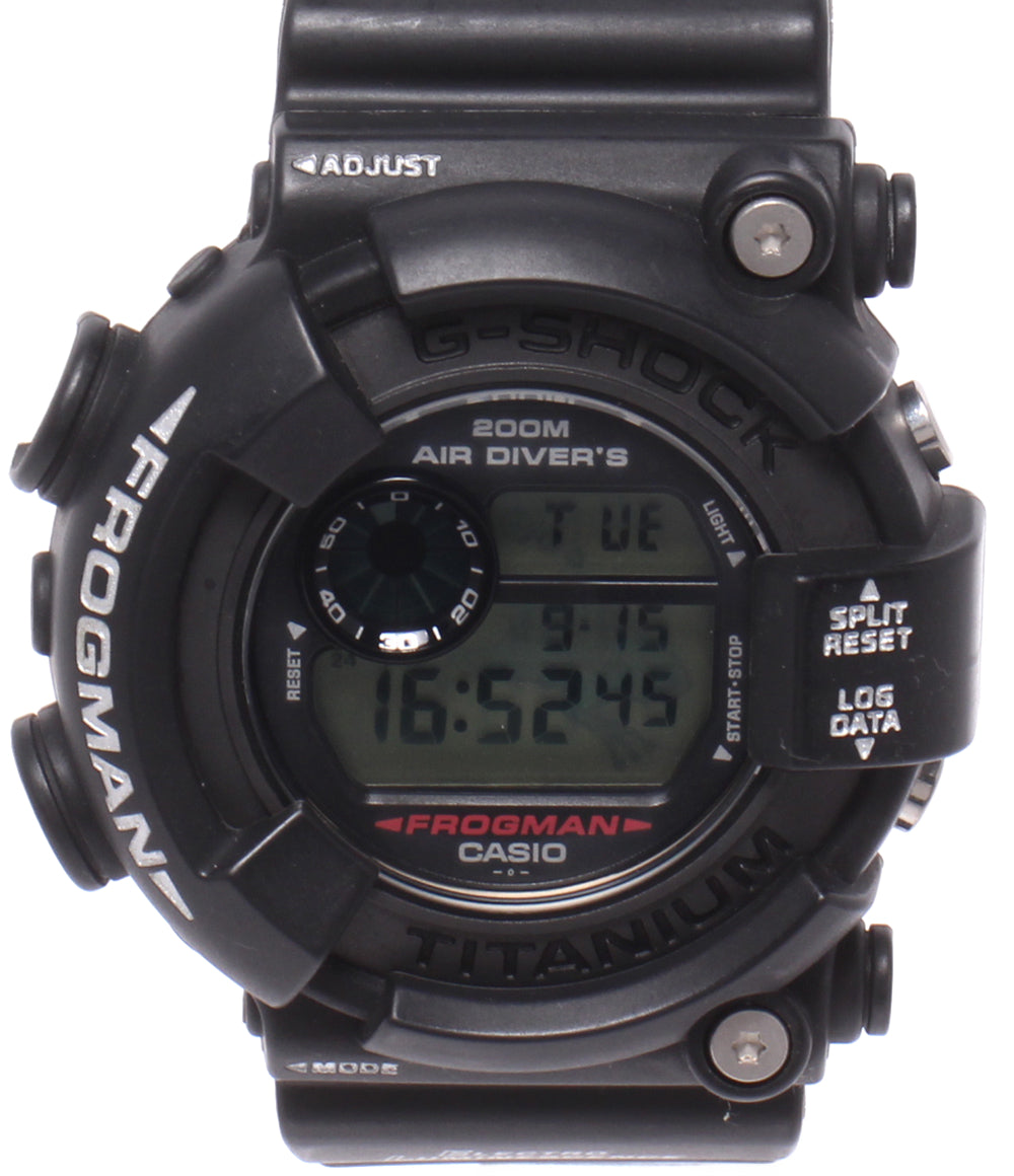 CASIO 腕時計 フロッグマン FROGMAN  メンインブラック G-SHOCK クオーツ DW-8200Z-1T メンズ カシオ
