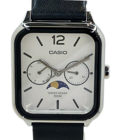 CASIO 腕時計 ムーンフェイズ クオーツ MTP-M305 レディース メンズ カシオ