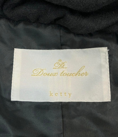 ドゥトゥシェケティ ブークレ中綿コート レディース SIZE M (M) Doux toucher ketty