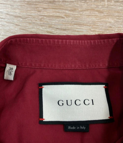 グッチ 長袖シャツ 418656 21131 メンズ SIZE 38 15 (S) GUCCI