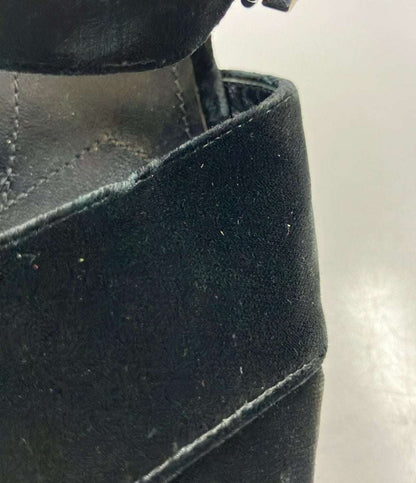 PRADA プラットフォームサンダル ベルベット レディース SIZE 35 1/2 22.5(cm) プラダ