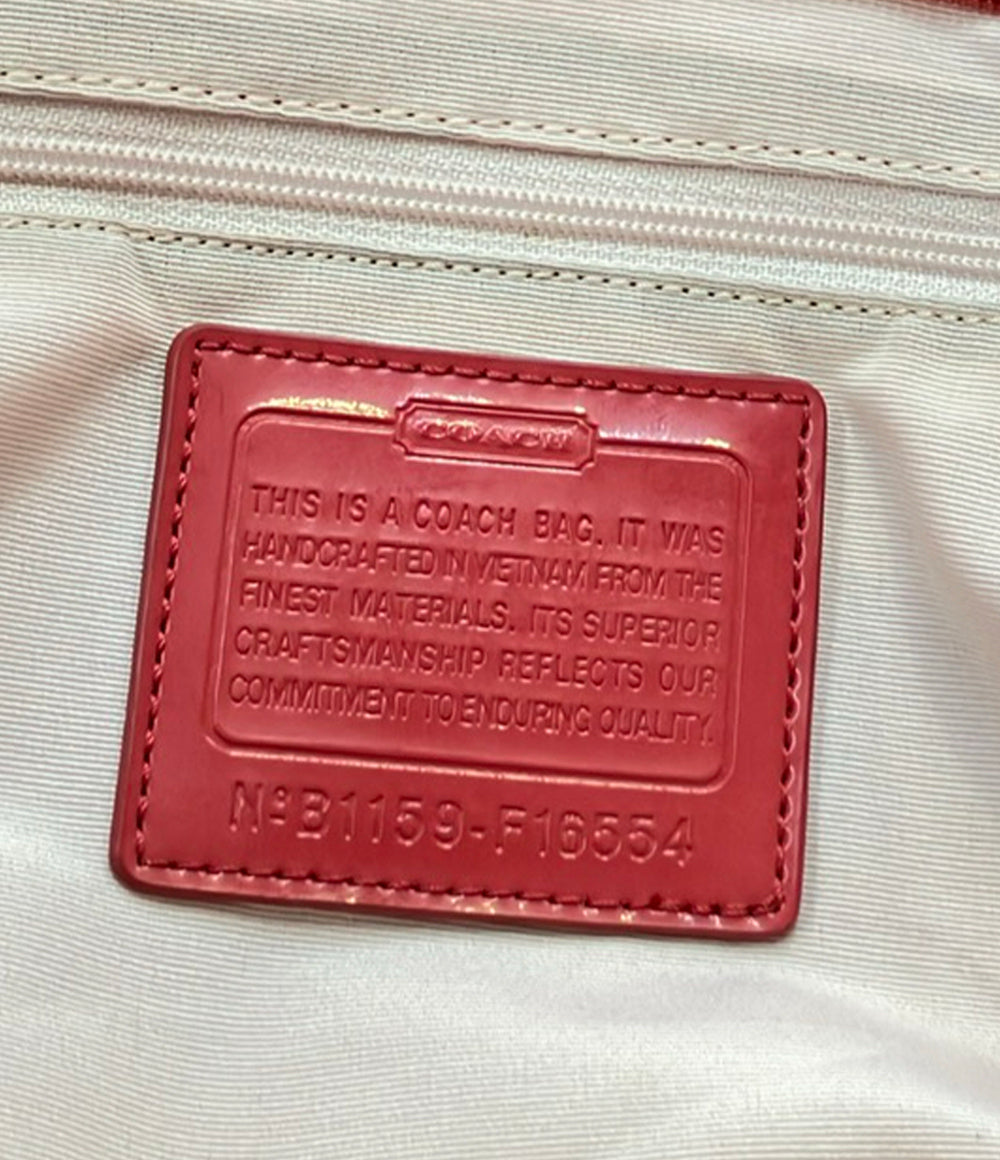 COACH 2WAY トートバッグ 肩掛け ショルダーバッグ 斜め掛け シグネチャー F16554 レディース コーチ
