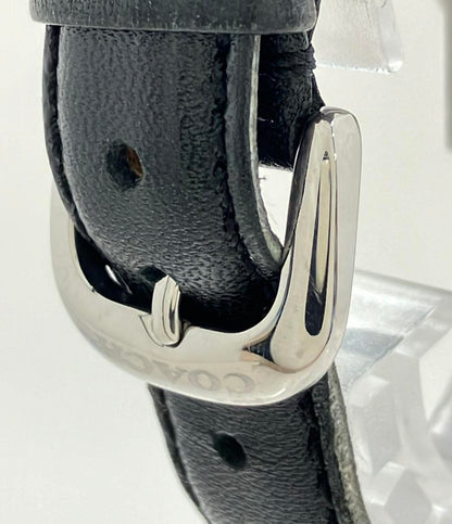 コーチ ②-13  602 COACH　腕時計 クオーツ シルバー 0290 レディース