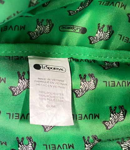 LeSportsac MUVEIL ショルダーバッグ 斜め掛け ゼブラ柄 シマウマ柄 レディース レスポートサック ミュベール